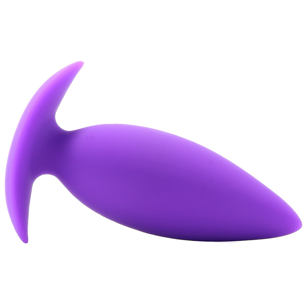 Inya Spade Medium Silicone Butt Plug in Purple