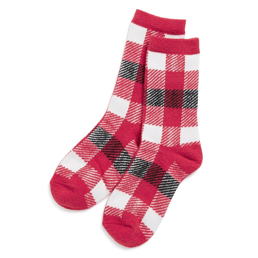 Vera Bradley  Cozy Socks Gift Box in Fireplace Plaid