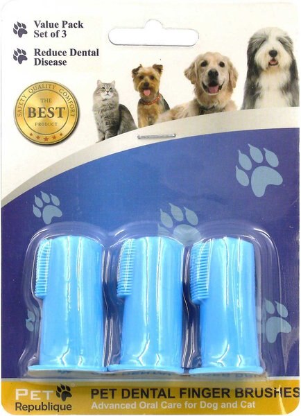 Pet Republique Dog and Cat Finger Toothbrush