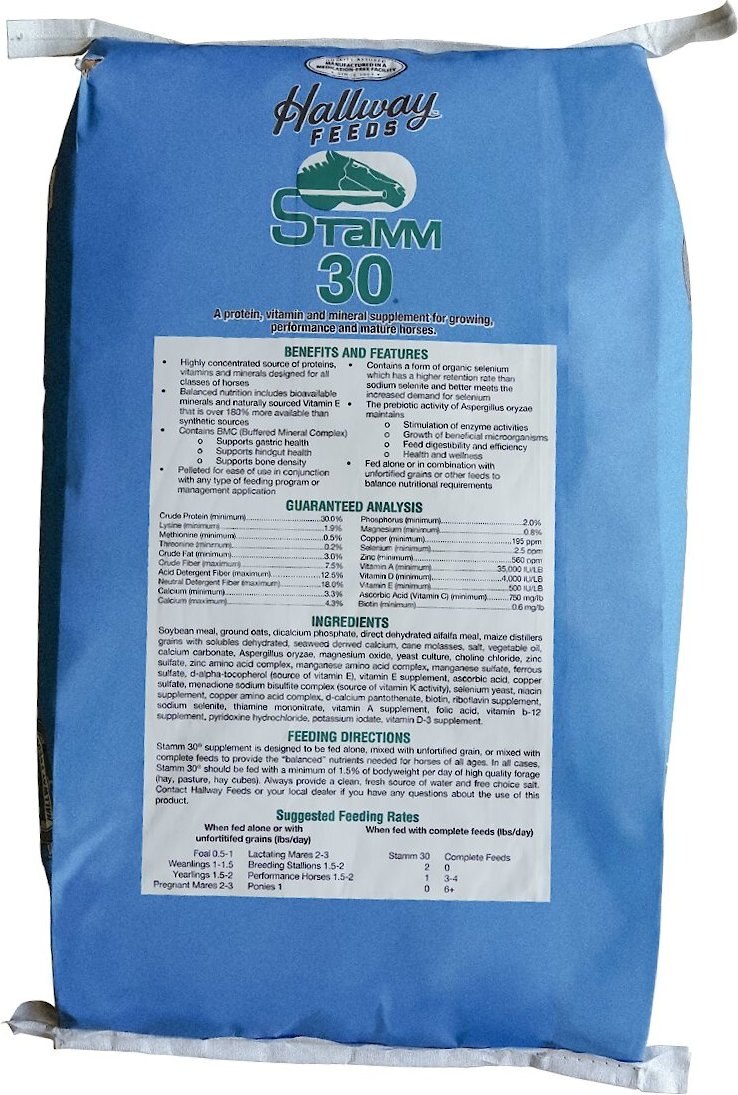 Hallway Feeds Stamm 30 High Protein Horse Feed