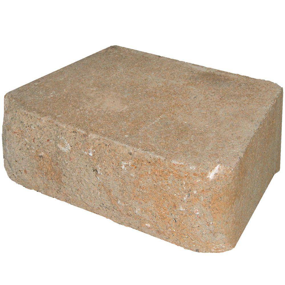 Pavestone RockWall Small 4 in. x 11.75 in. x 6.75 in. Rivertown Concrete Retaining Wall Block (144-Piece46.6 sq. ft.Pallet) 87549