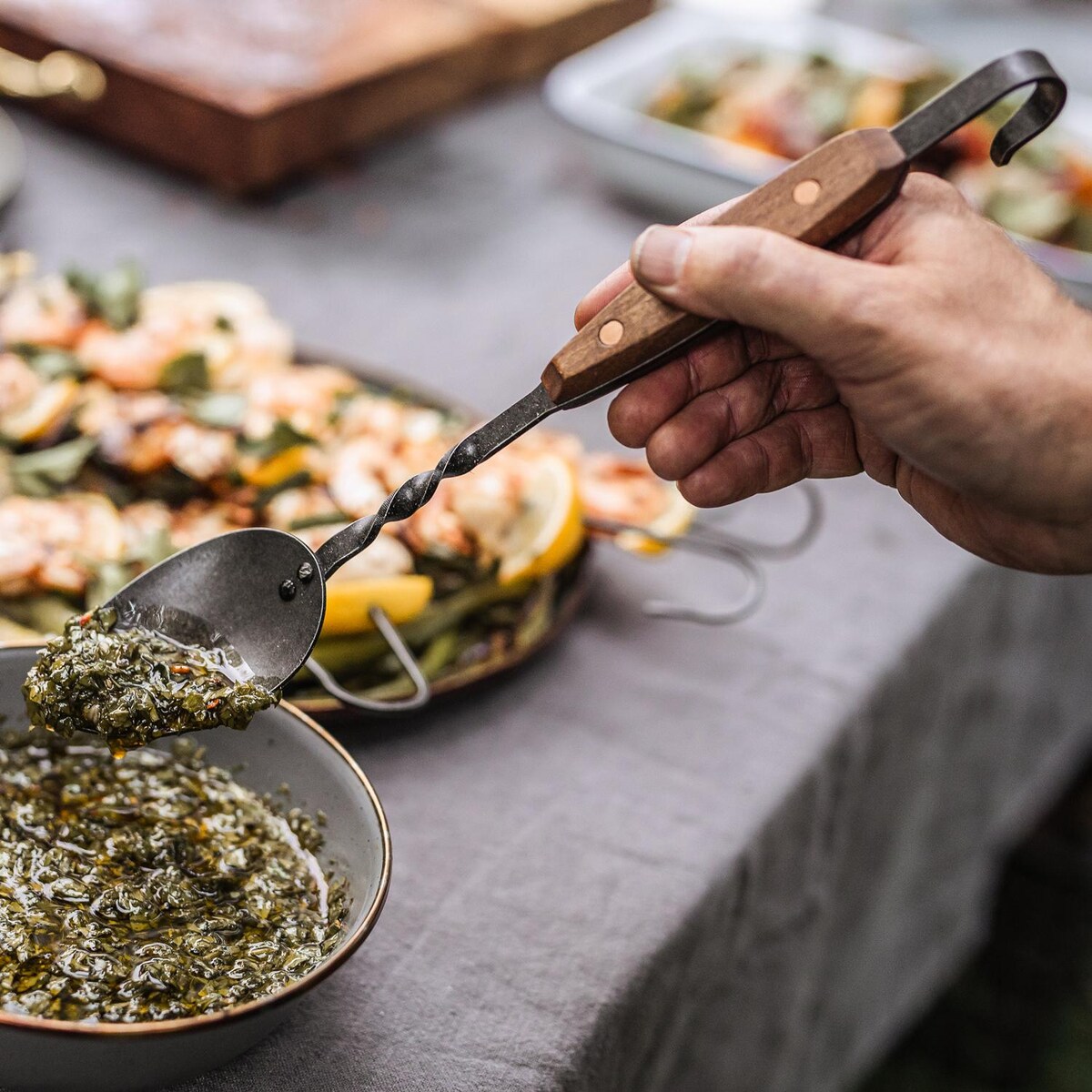 Barebones Living Cowboy Grill Chef Spoon