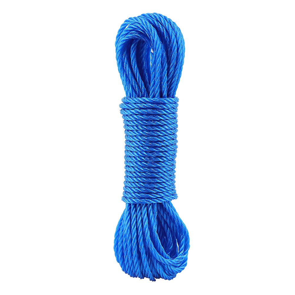 10m Gardening Garden Rope Nylon Rope Climbing Rope Traction Rope Tying Ropeblue