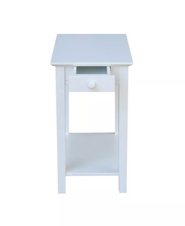 International Concepts Narrow End Table