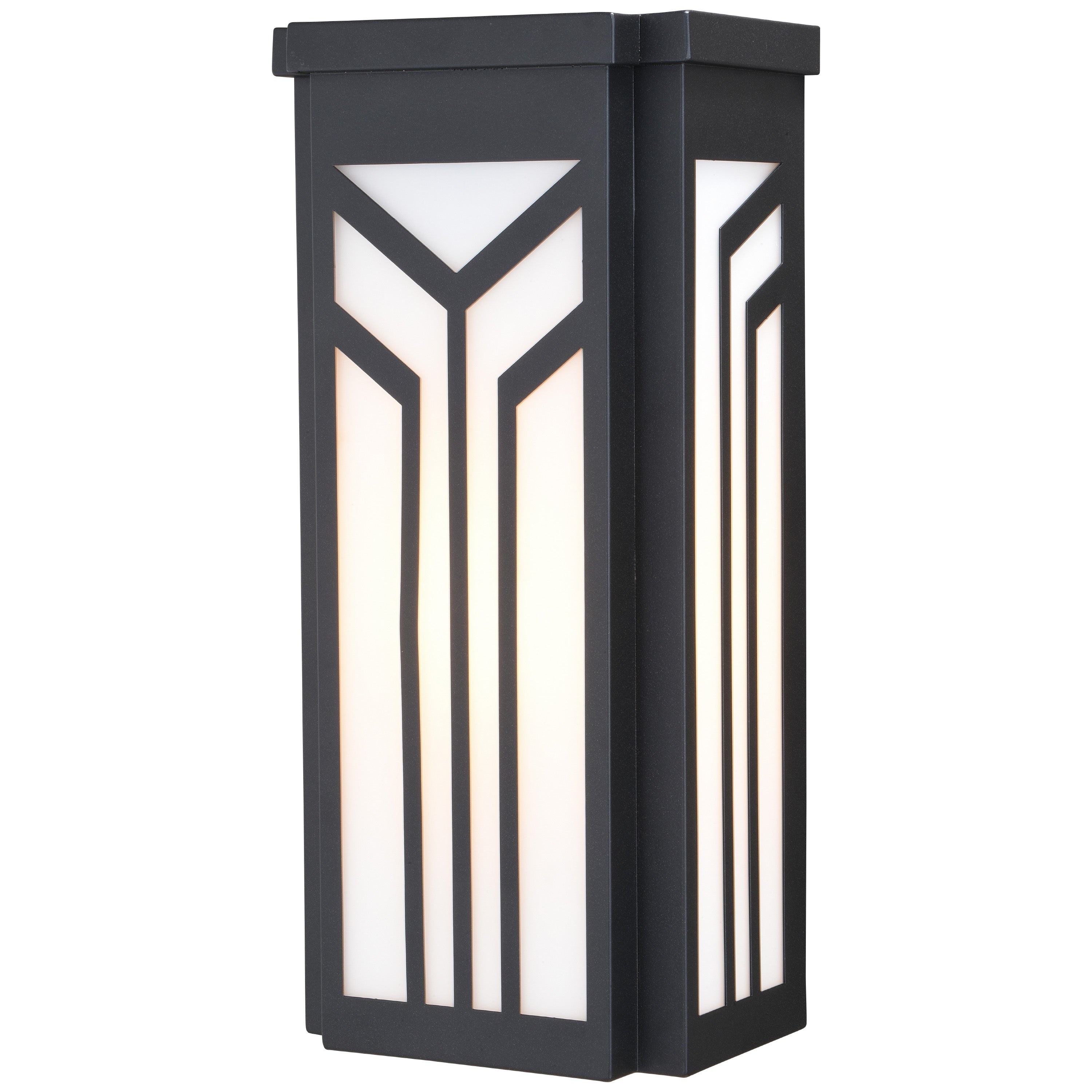 Evry 1 Light Bronze Outdoor Wall Lantern White Glass Shopping - The Best Deals on Outdoor Wall Lanterns | 35842710