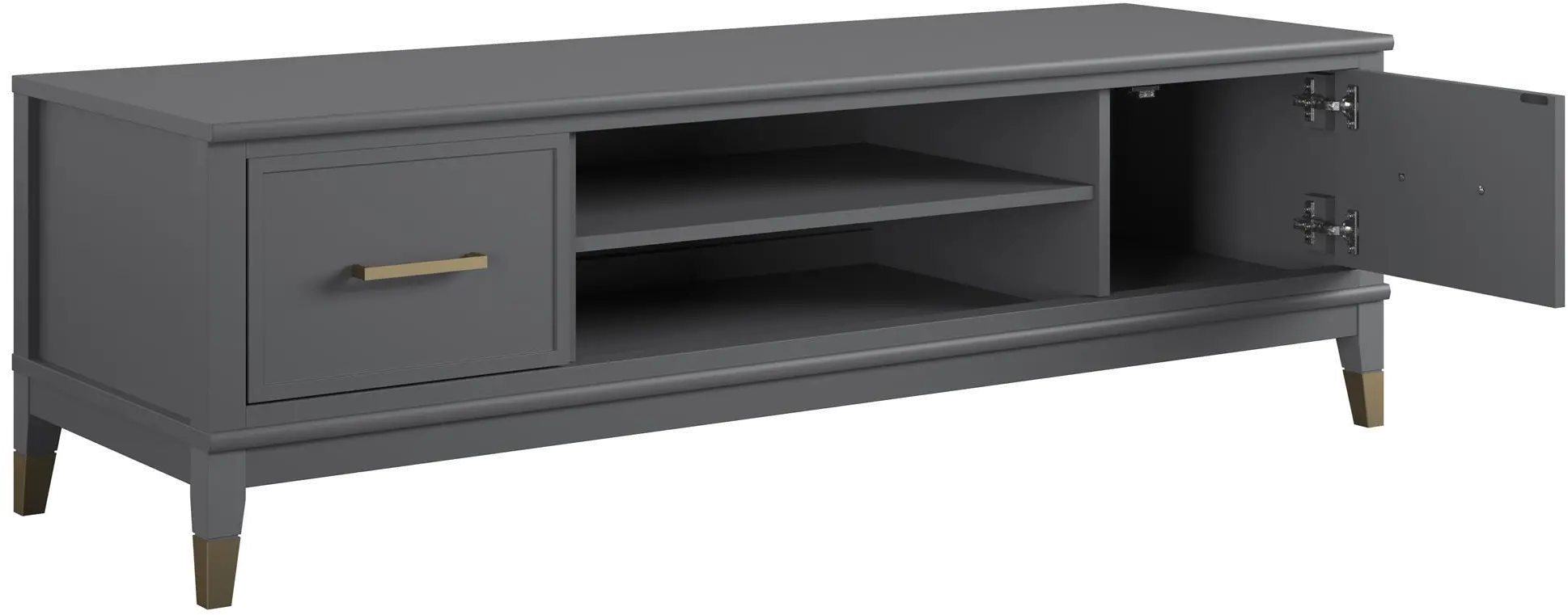 Westerleigh Gray 65 TV Stand