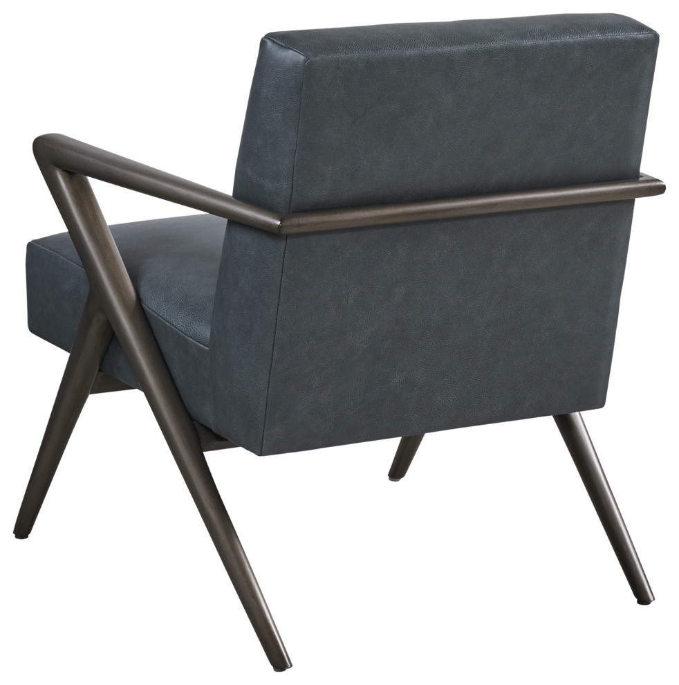 Tanzania Leather Chair   Armchairs And Accent Chairs   by Lexington Home Brands  Houzz