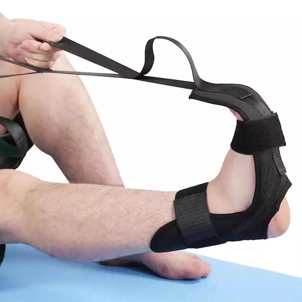 Yoga leg stretcher strap belt