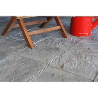 Nantucket Pavers Patio-on-a-Pallet 18 in. x 18 in. Concrete Gray Traditional Yorkstone Paver (64 Pieces144 Sq Ft) 31241