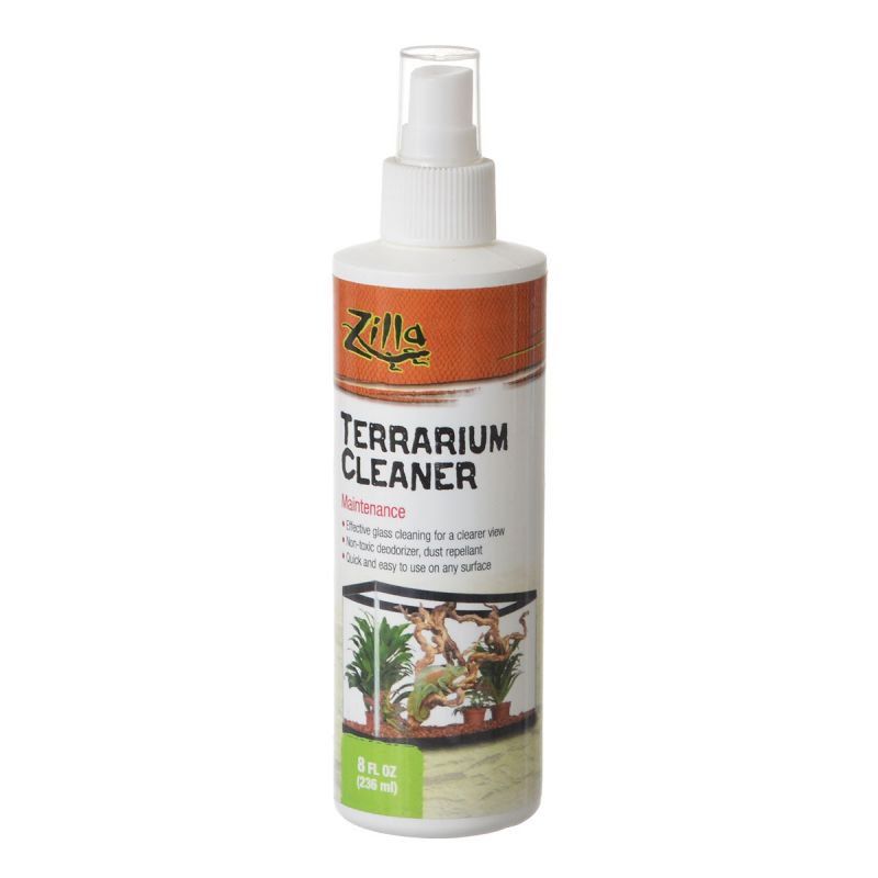 Zilla Terrarium Cleaner Spray 8 oz Pack of 4