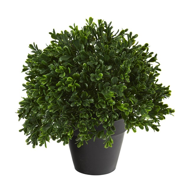 Indoor outdoor Boxwood Topiary Artificial Plant Nearly Natural