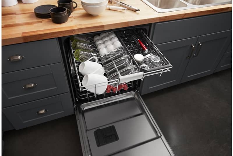 KitchenAid 24 PrintShield Stainless Steel Dishwasher With FreeFlex Third Rack