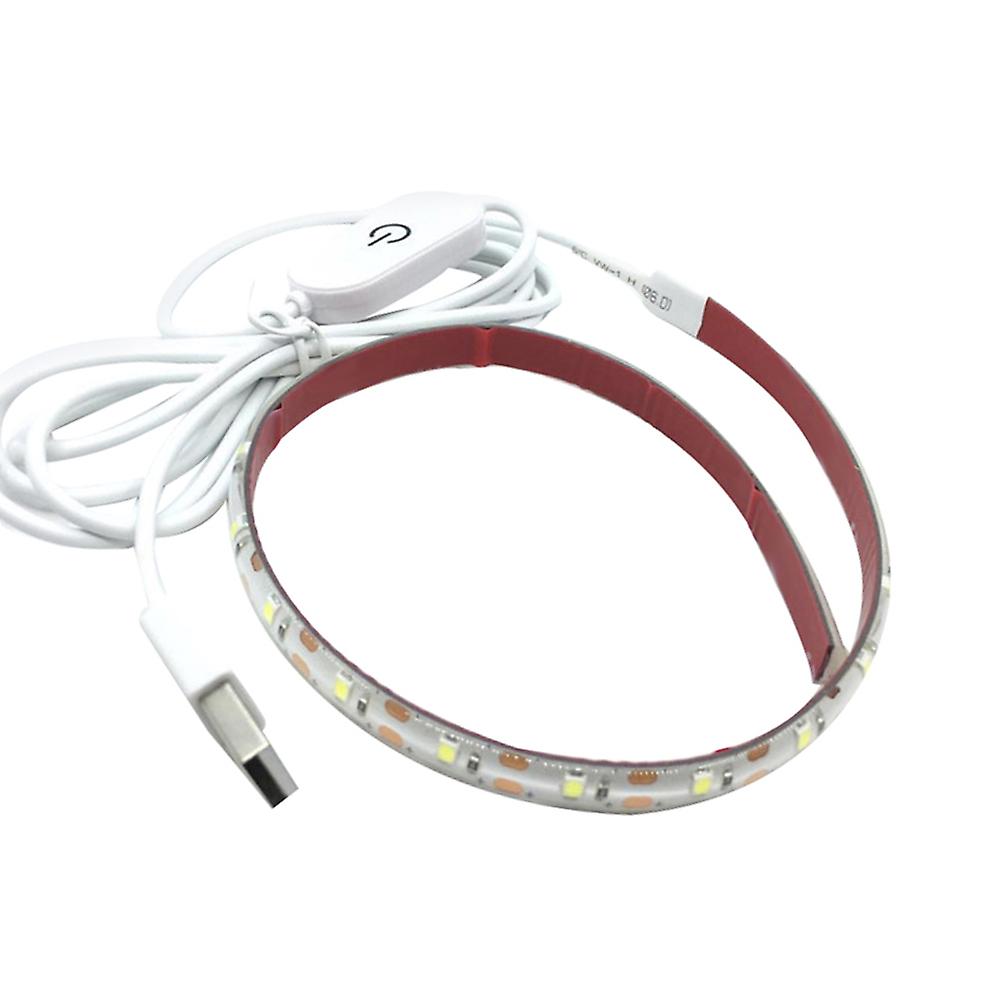 2 Meters 5v Usb 3000k Warm White Light Sewing Machine Lighting Portable Adhesive Light Strip For Home Office