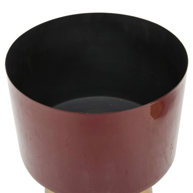 Olivia amp May 3pc Modern Metal Planter Pots