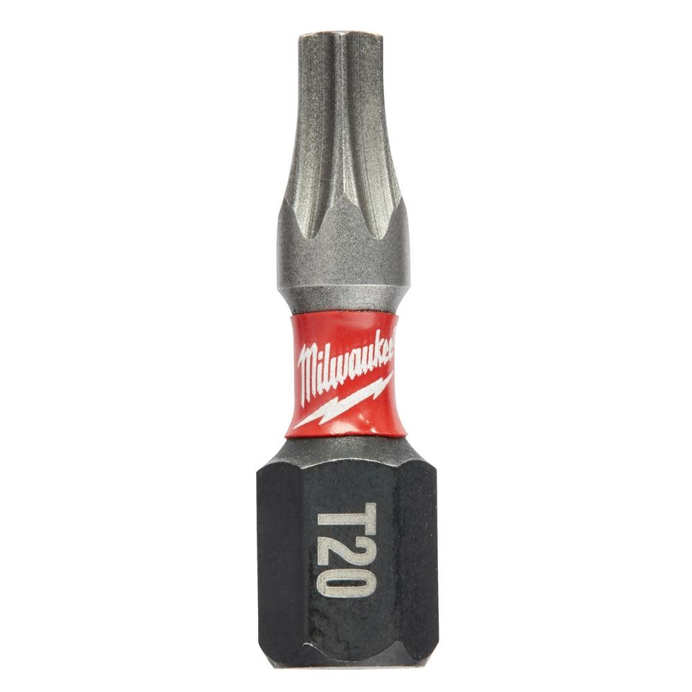 Milwaukee SHOCKWAVE 1 in. Impact T20 Insert Bits (15 Pack) 48-32-5011 from Milwaukee