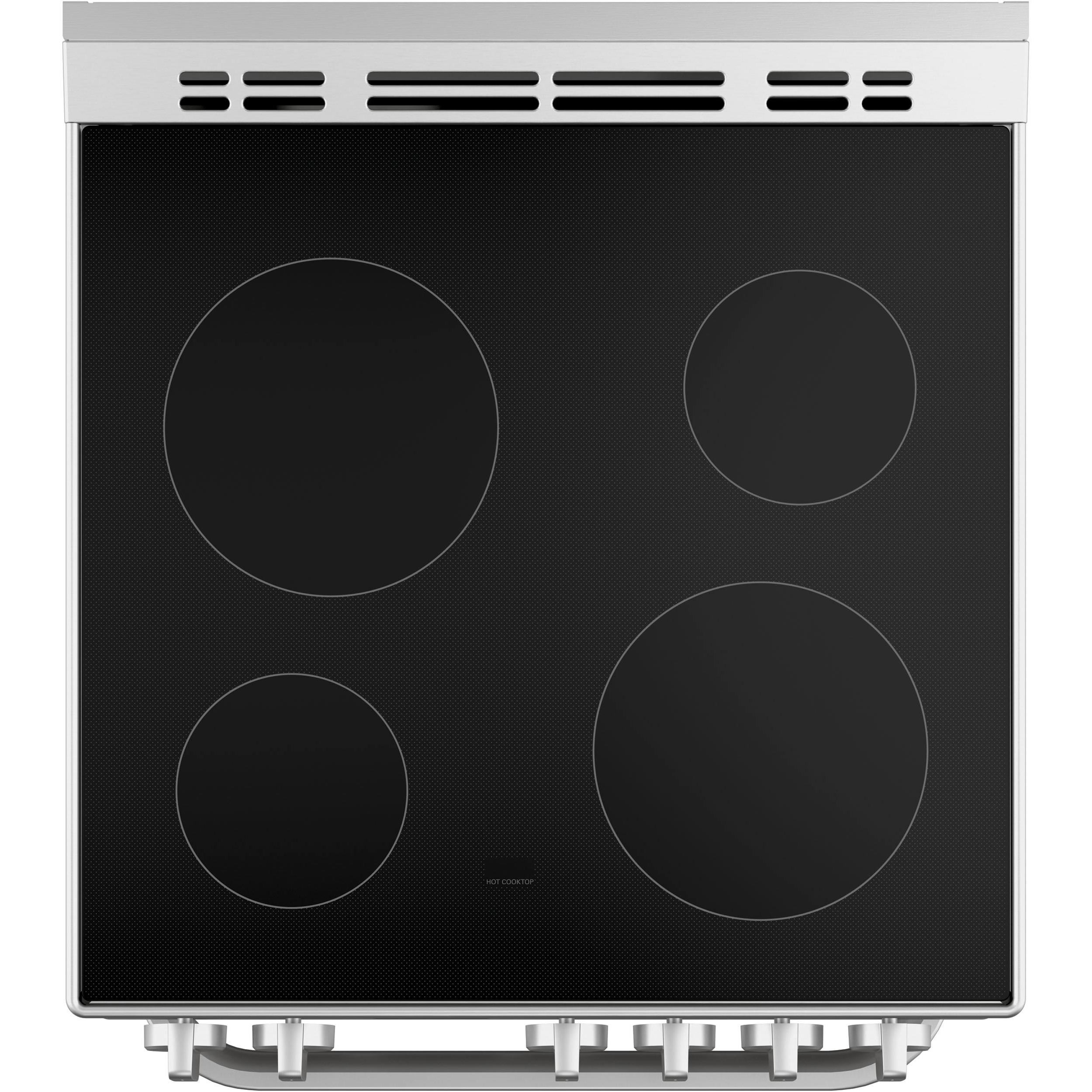 Haier 24-inch Freestanding Electric Range with Convection QCAS740RMSS