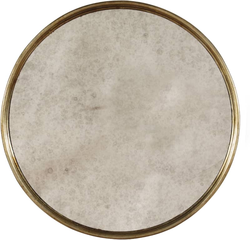 Hooker Furniture Living Room Sanctuary Round Mirrored Accent Table