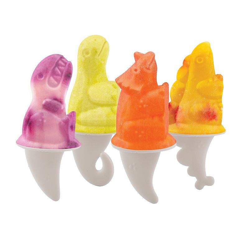 Tovolo 4-pc. Dino Ice Pop Mold Set