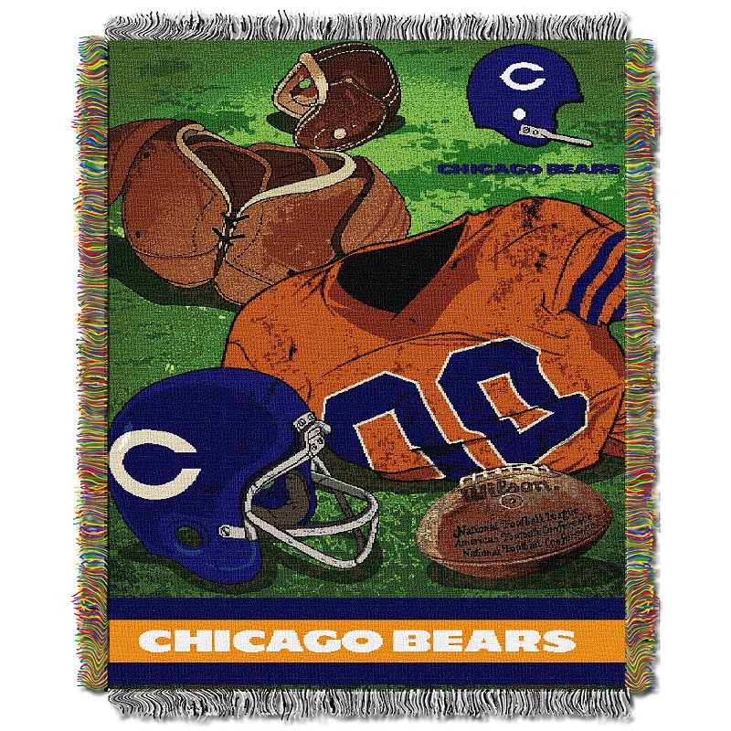 Chicago Bears Vintage Throw Blanket