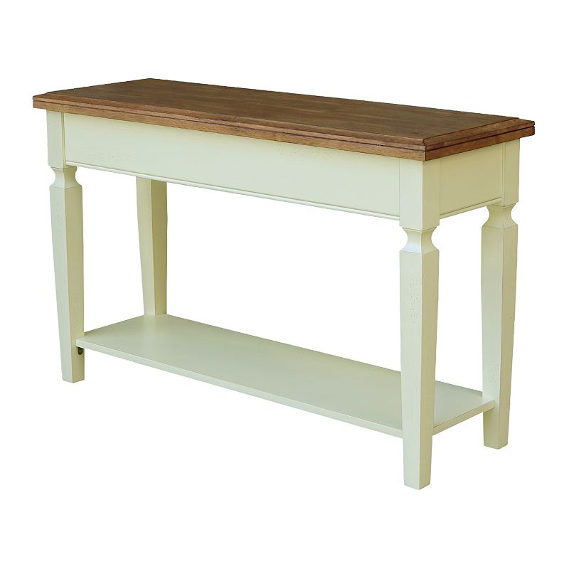 International Concepts Vista Solid Wood Console / Sofa Table