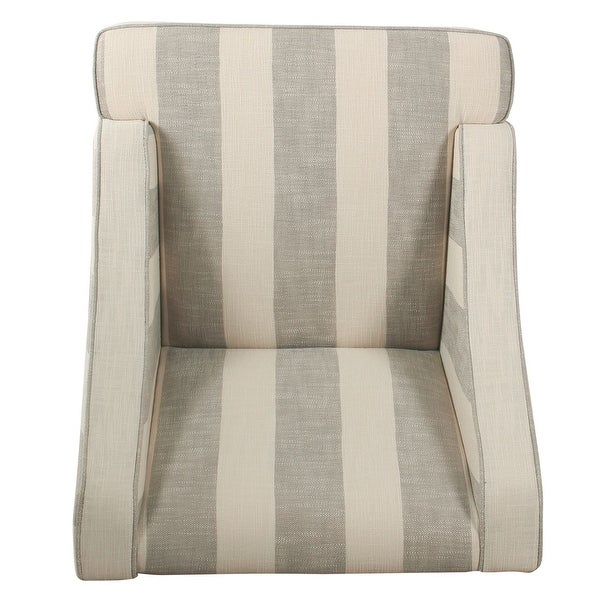 HomePop Classic Swoop Accent Chair