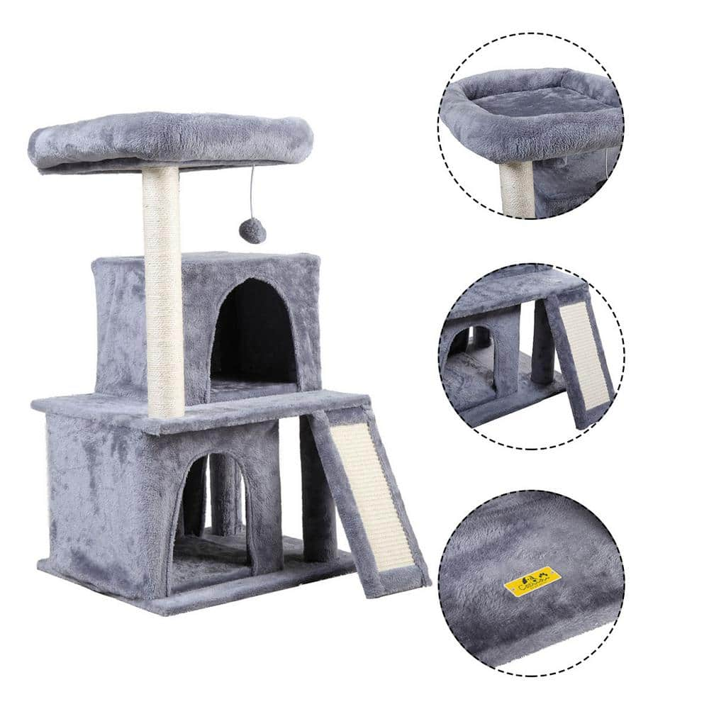 COZIWOW 34 in. Cat Tree Activity Center CW12B0325