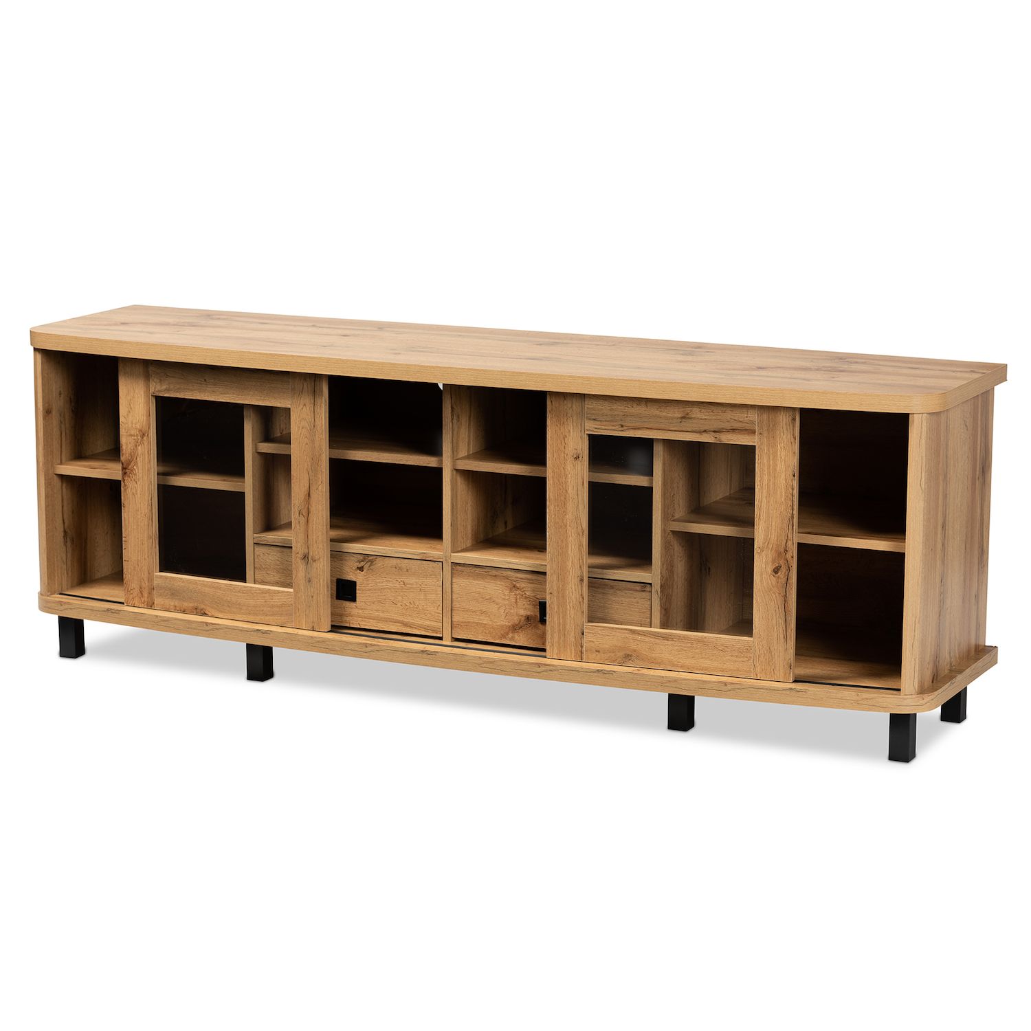 Baxton Studio Walda 2-Drawer TV Stand