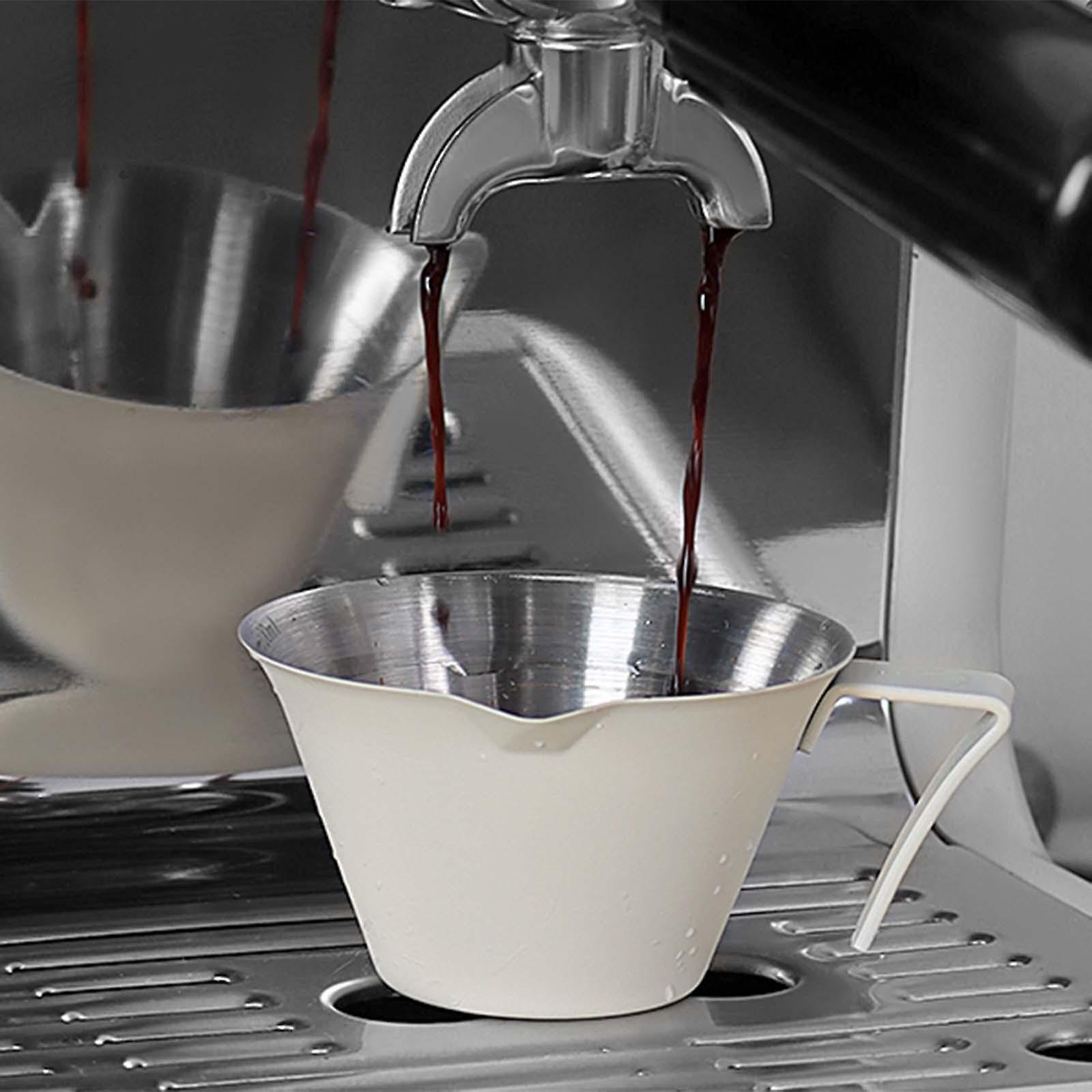 100ml Espresso Measuring Cup Durable Coffee Jug For Gift Barista Tool White