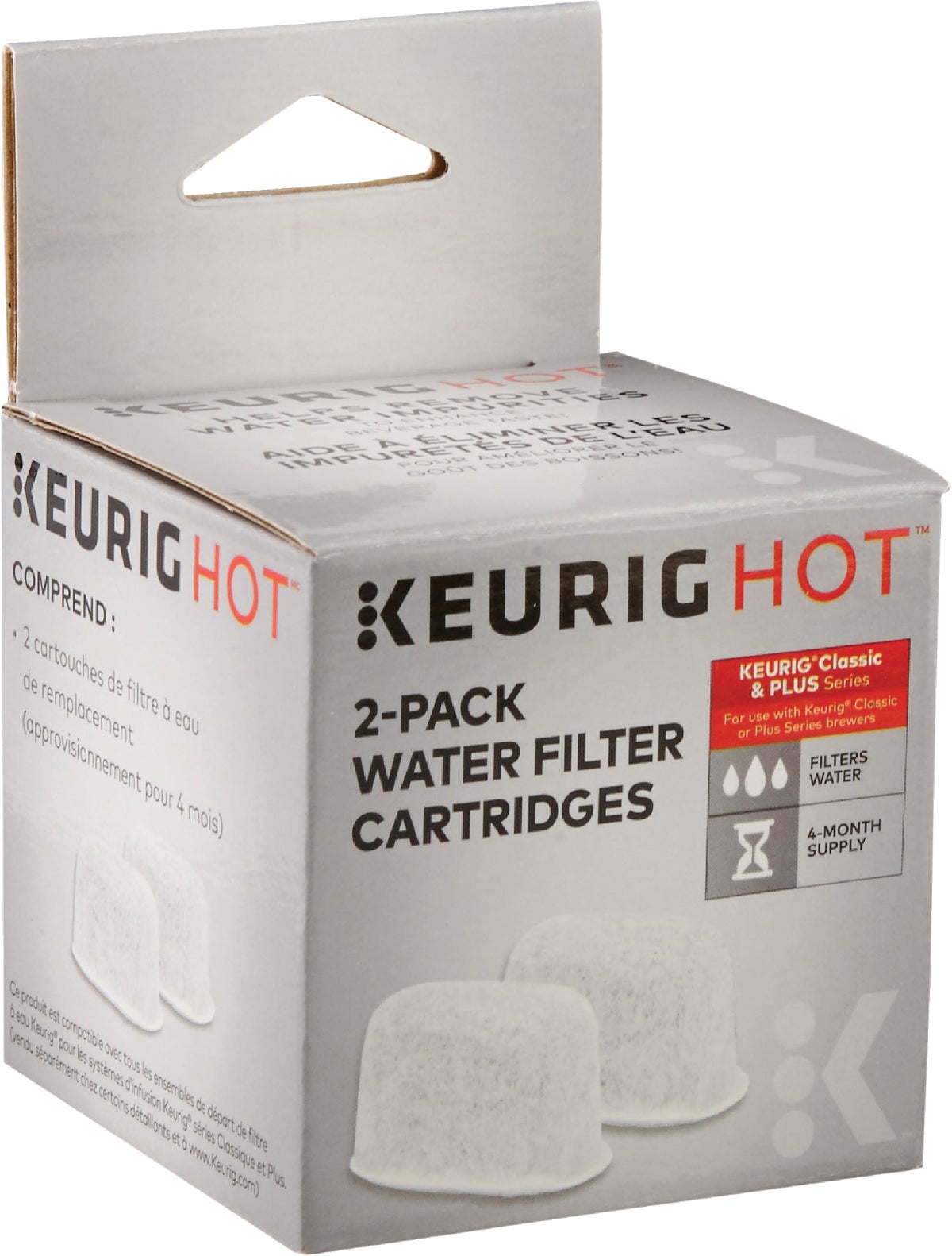 Keurig Hot Water Filter Cartridge White