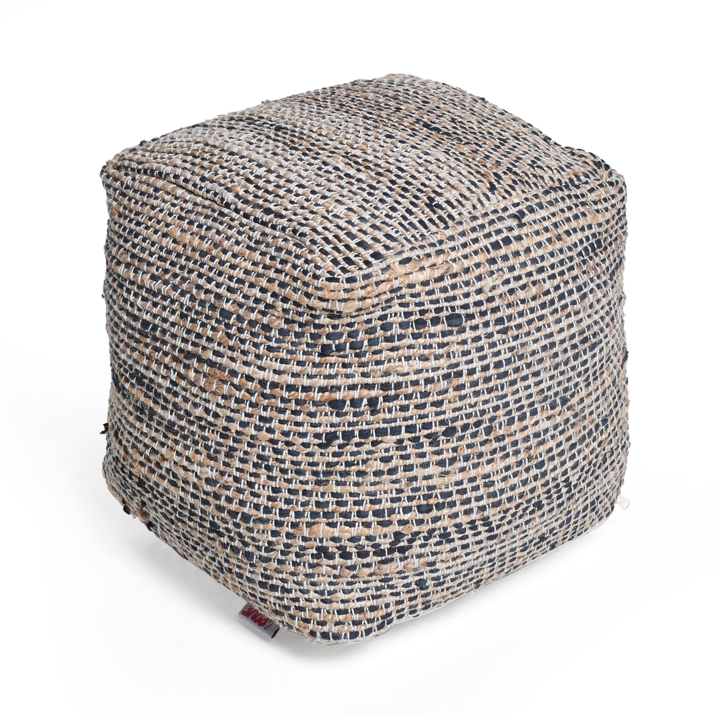 Maja Boho Handcrafted Fabric Pouf