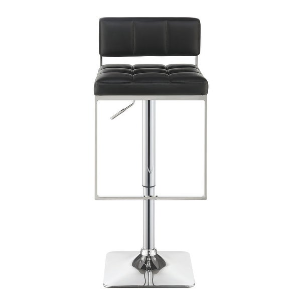 Olivia Chrome Adjustable Bar Stool