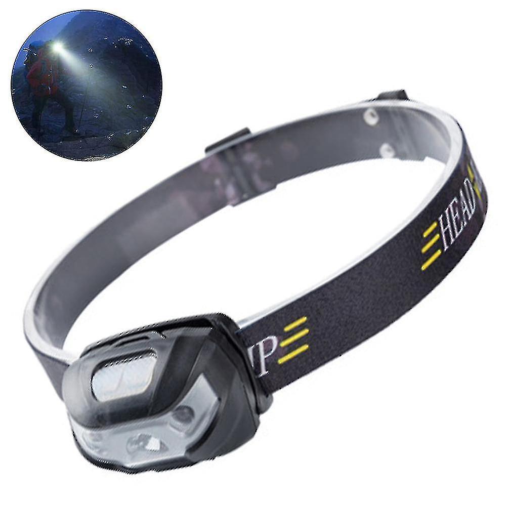 Led Headlamp Rechargeable， Super Bright， 3 Modes， Ipx4 Waterproof