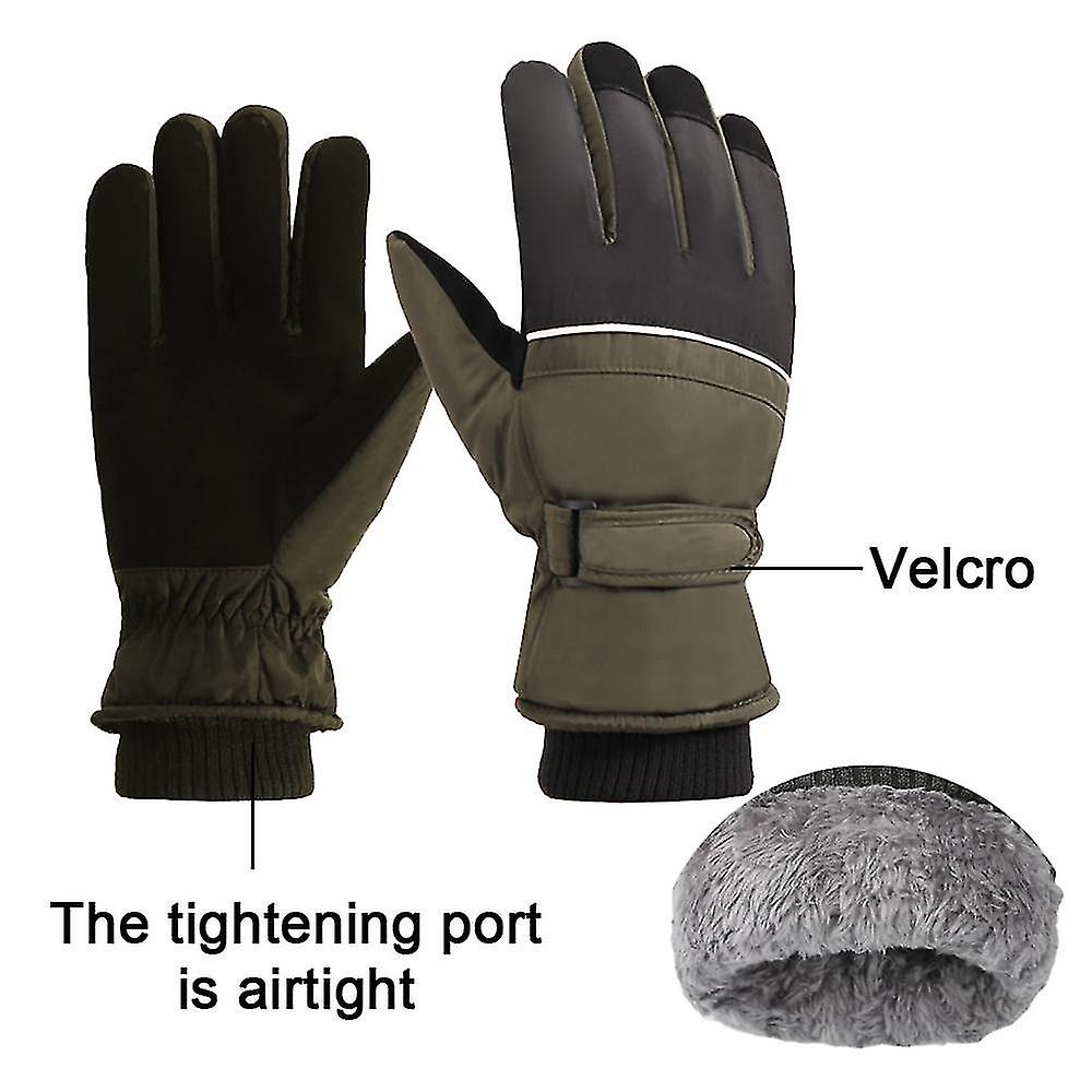 Winter Men's Outdoor Sports Riding Battery Car Motorcycle Gloves