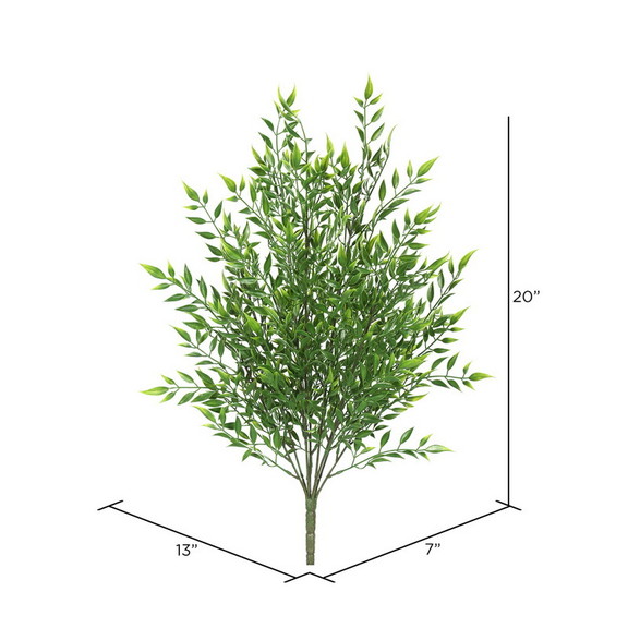 Vickerman FF170301 2 20 Green Mini Bamboo Bush 2/...