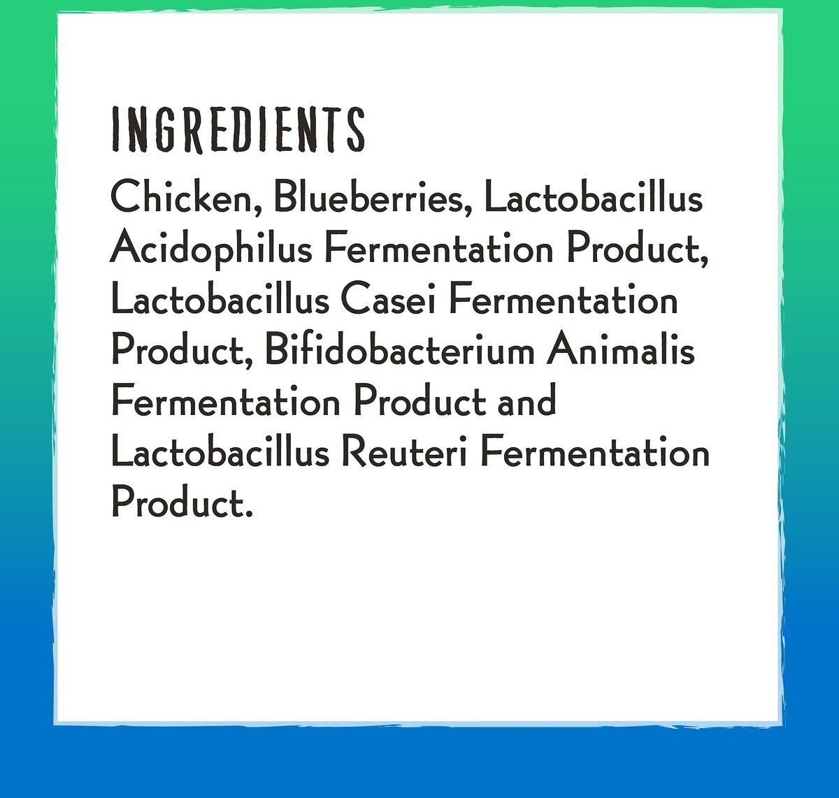 Charlee Bear Meaty Bites Chicken and Blueberries Grain-Free Freeze-Dried Dog Treats