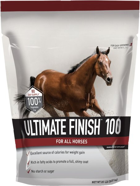 Buckeye Nutrition Ultimate Finish 100 Weight Gain Granules Horse Supplement