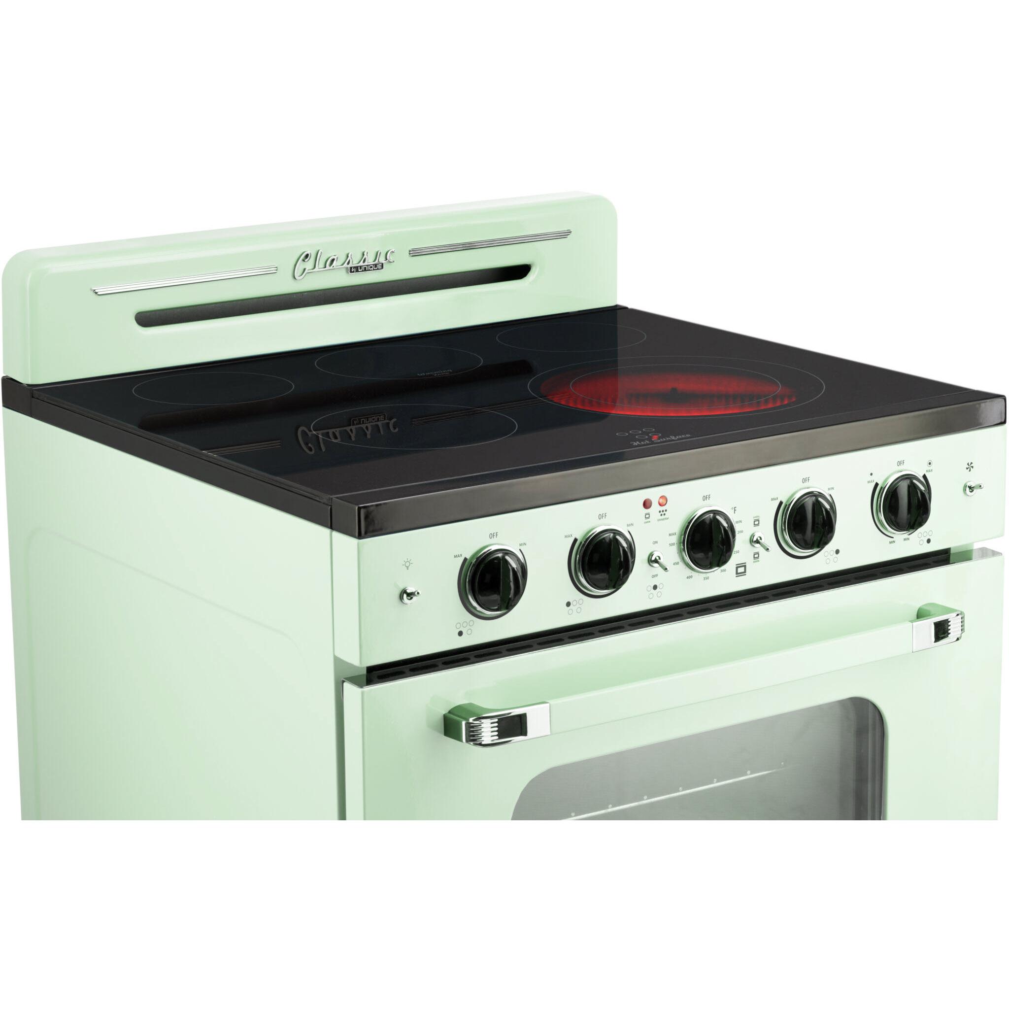 Unique Appliances 30-inch Freestanding Electric Range with Convection Technology UGP-30CR EC LG