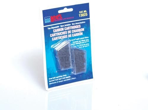 Lee's Aquarium and Pets Under Gravel Filters Carbon Cartridges， 2 count