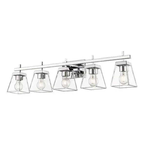 Lauren 5 Light Vanity - Chrome