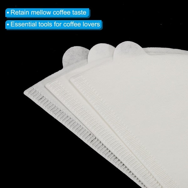 1-2 Cup Cone Coffee Filters 3.94x4.13 Inch for V60 Pack of 200