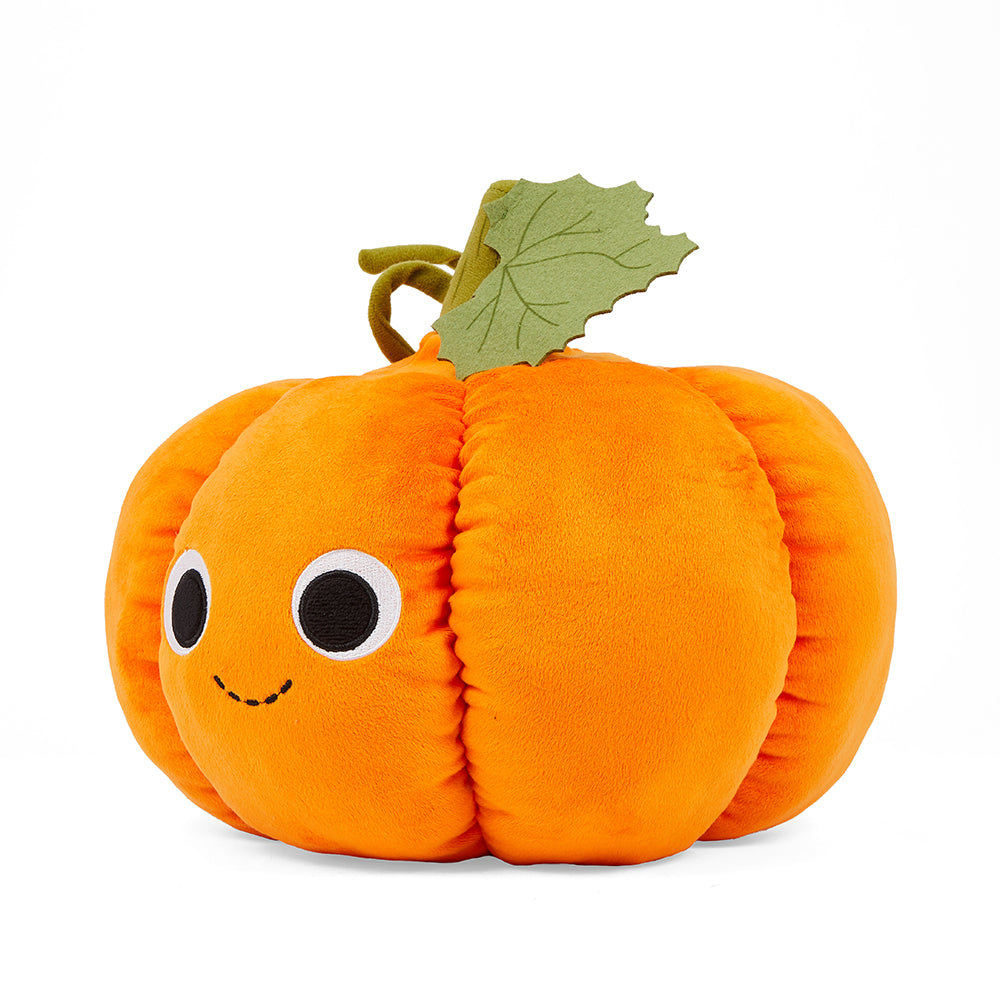 Yummy World Jack O’Lantern Interactive Pumpkin Plush with Candy Corns