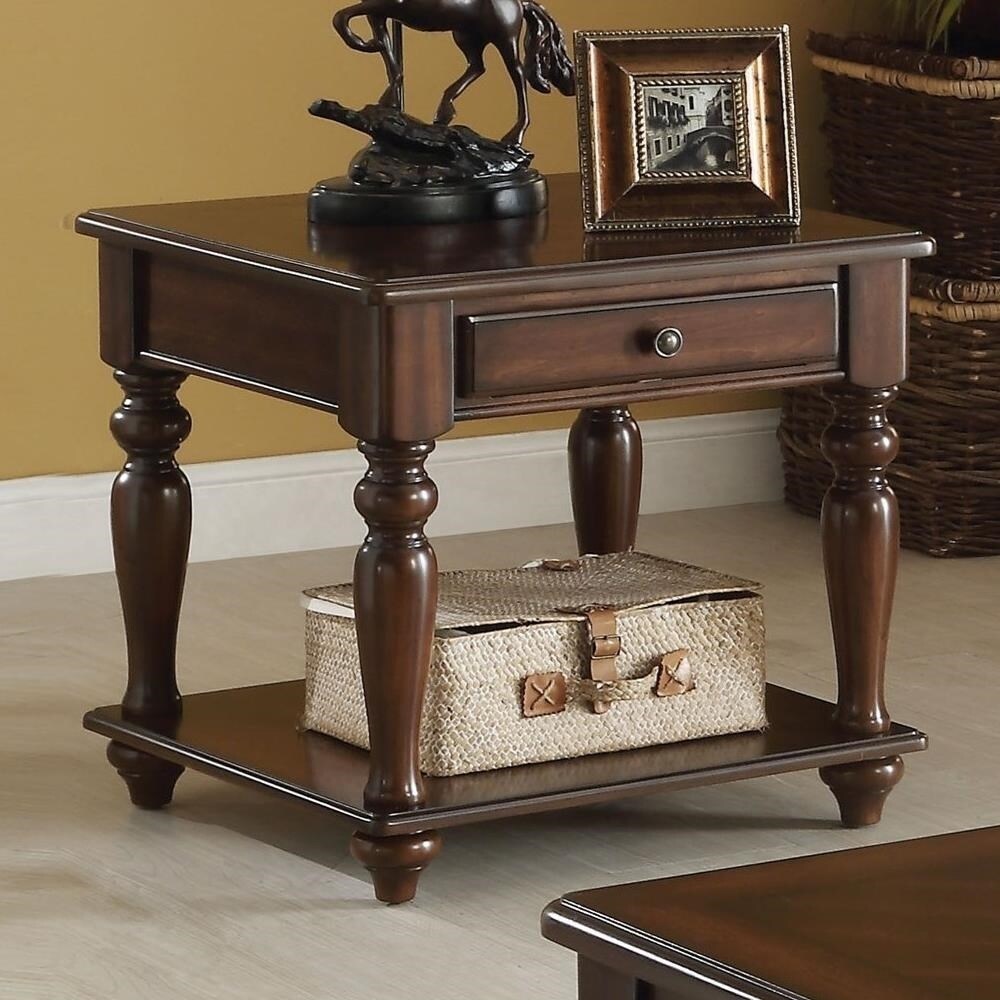 Farrel End Table in Walnut