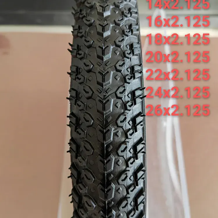 New Design and Cheap Price 12 16 20 24 26 Size Bicycle Parts 2.125 2.5 3.0 Bicycle Tires for Sale