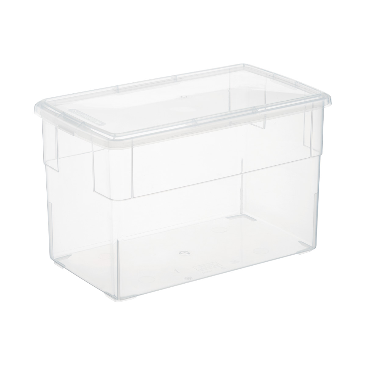 Our Clear Storage Boxes