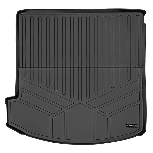 Smartliner SD0345 All Weather Custom Fit Trunk Behind 2nd Row Floor Mat Cargo Liner for 2018-2022 Buick Enclaveand#44; Black