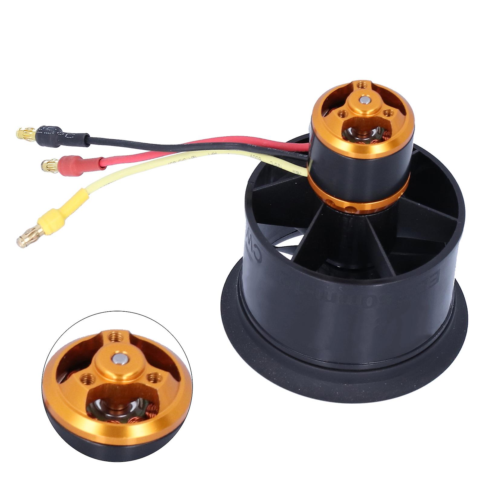 Qxmotor Qf261150mm Brushless Motor 34s With 12 Blades Ducted Fan For Rc Plane Helicopterclockwise 3300kv