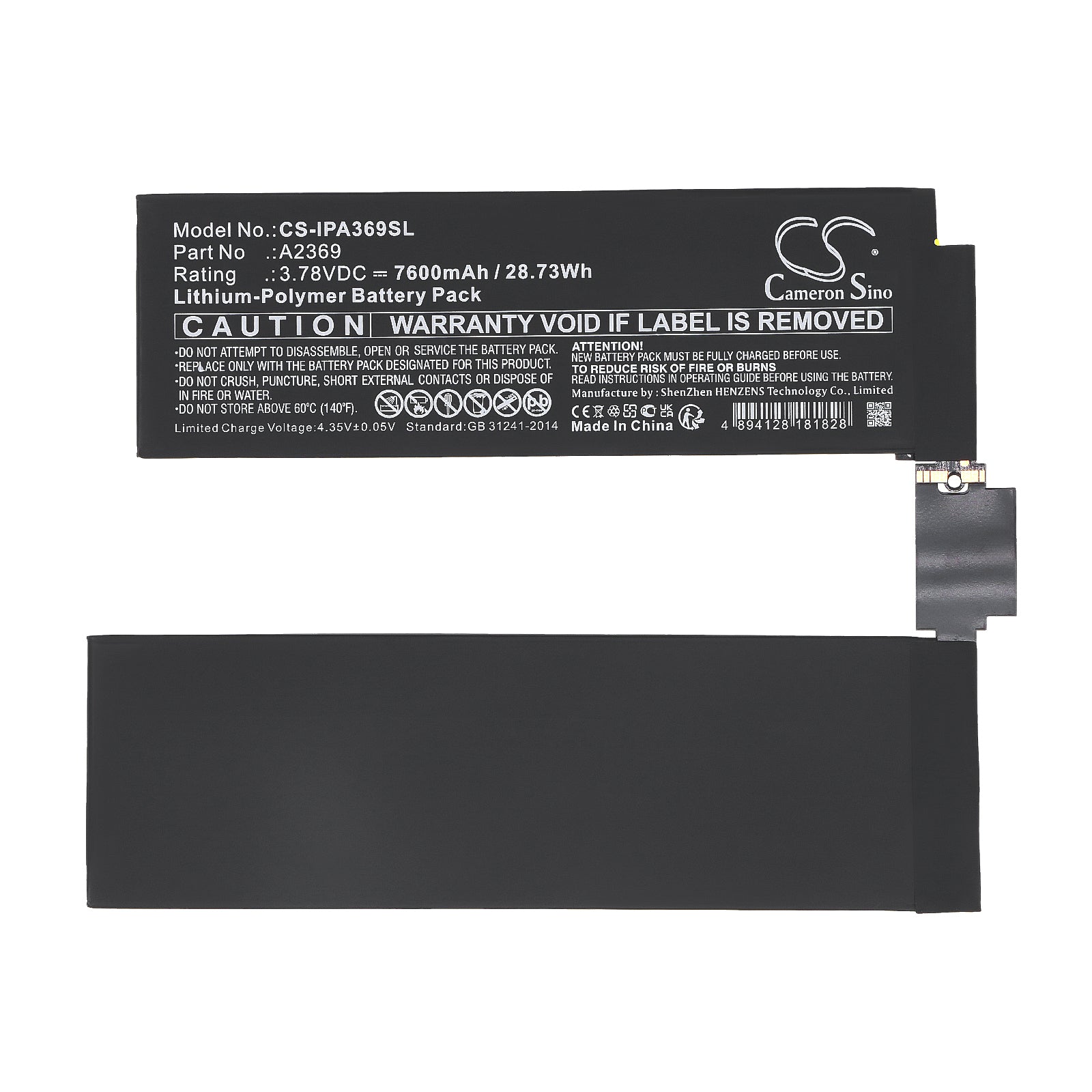 Apple A2301 A2377 A2459 A2460 iPad Pro 11 2021 iPad Pro 11 3rd Gen 2021 Tablet Replacement Battery BatteryClerkcom Tablet