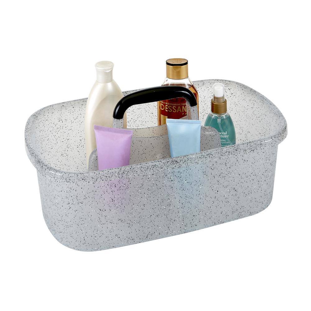 SIMPLIFY Granite Look Shower Caddy in Grey 26109-GREY