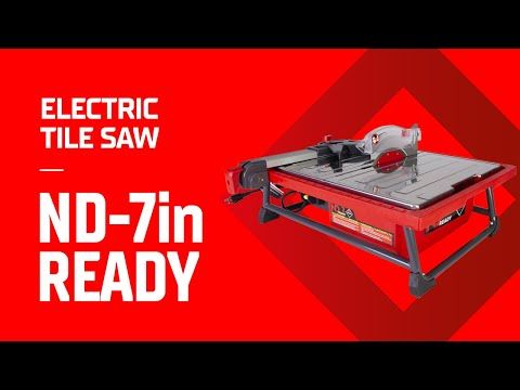 Rubi ND-7 Ready Counter Top Tile Saw - 45985