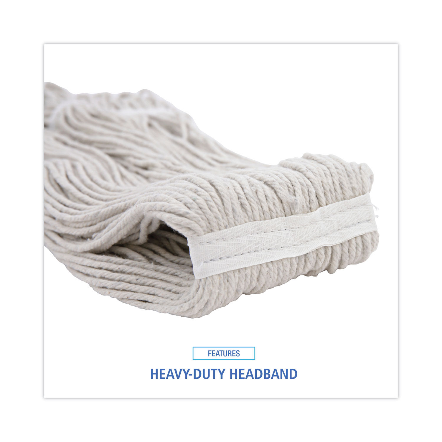 Premium Cut-End Wet Mop Heads by Boardwalkandreg; BWK220CCT